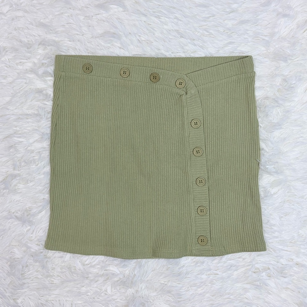 Urban Outfitters Green Mini Skirt